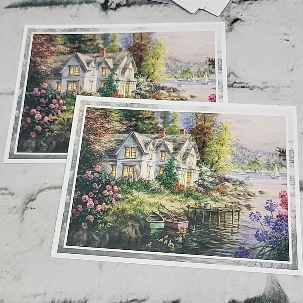 New Greeting Cards Notecards Lot Of 10 In 5 Styles Blank Susan G Komen Floral
